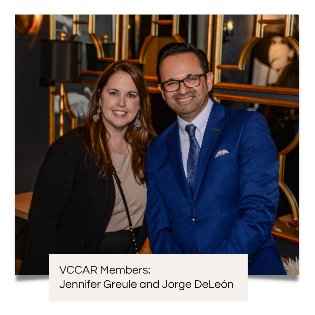 VCCAR Members Jennifer Greule and Jorge DeLeón