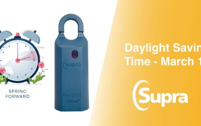Daylight Saving Time Reminder for Supra Lockboxes