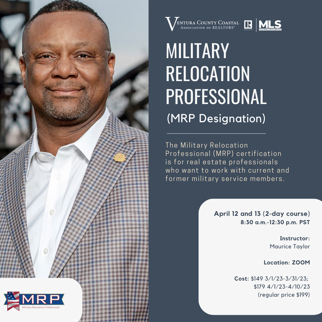 Military Relocation Professional (MRP Designation)