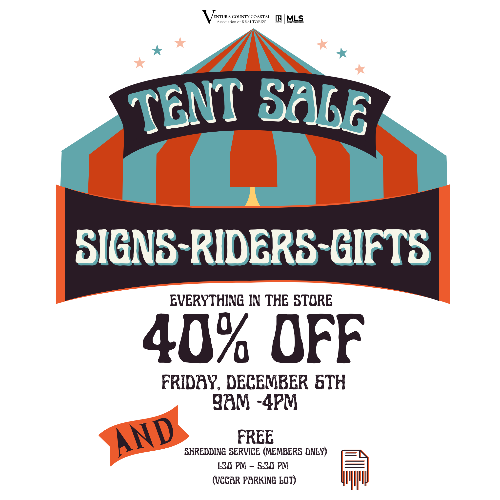 REALTOR Store Tent Sale